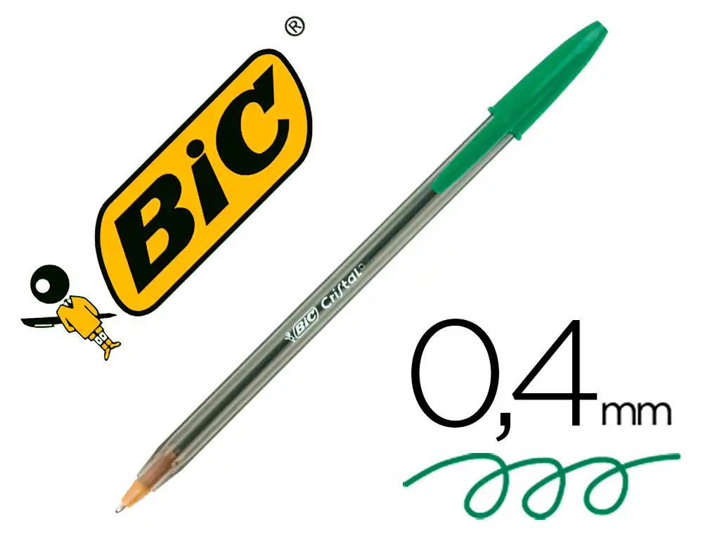 BOLÍGRAFO BIC CRISTAL MEDIUM