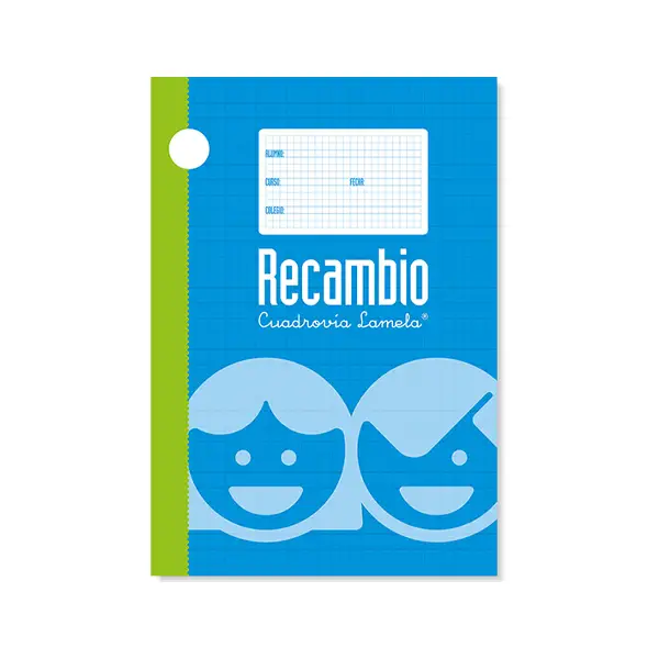 [20150] RECAMBIO LAMELA Folio CUADROVIA 100h 2,5mm 70gr