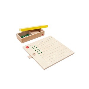 TABLERO MONTESSORI MULTIPLICAR