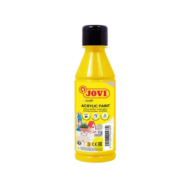 [649457] PINTURA ACRÍLICA ESCOLAR MULTIUSO 250ml (Amarillo)