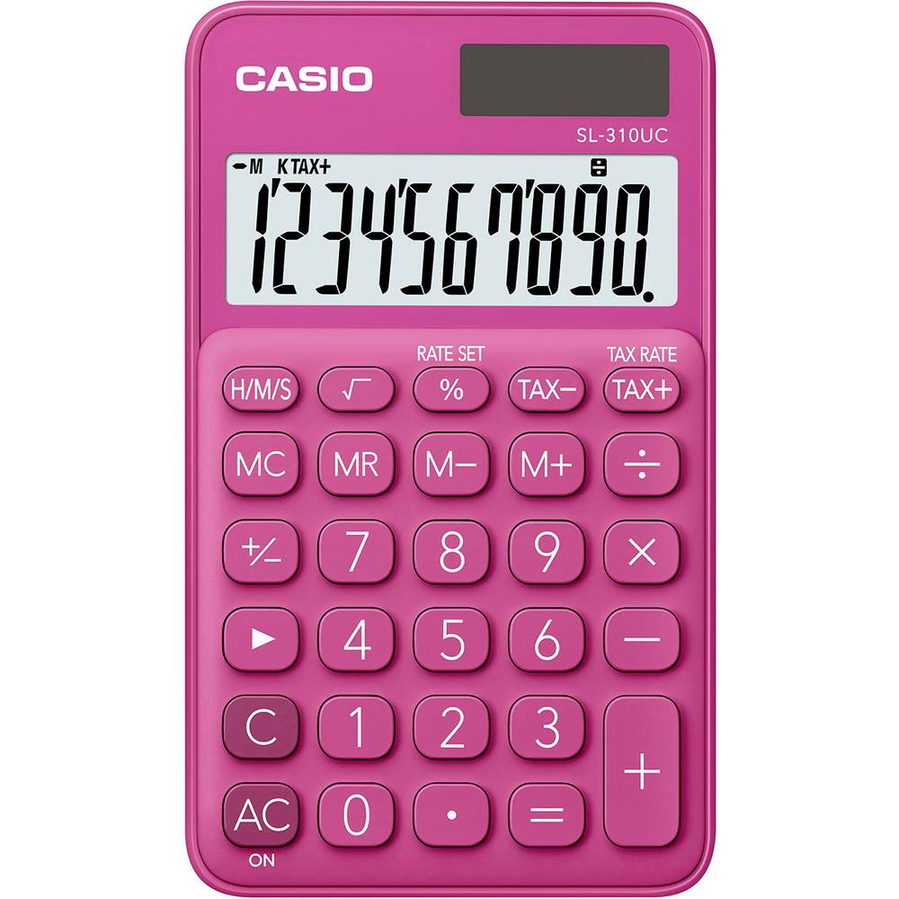CALCULADORA CASIO SL-310UC ROJA