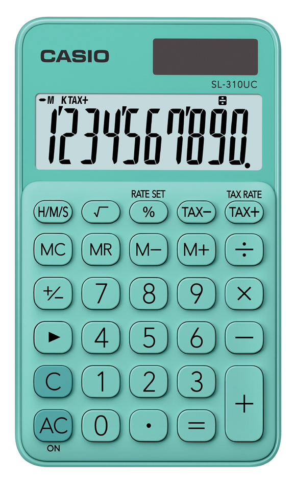 CALCULADORA CASIO SL-310UC VERDE