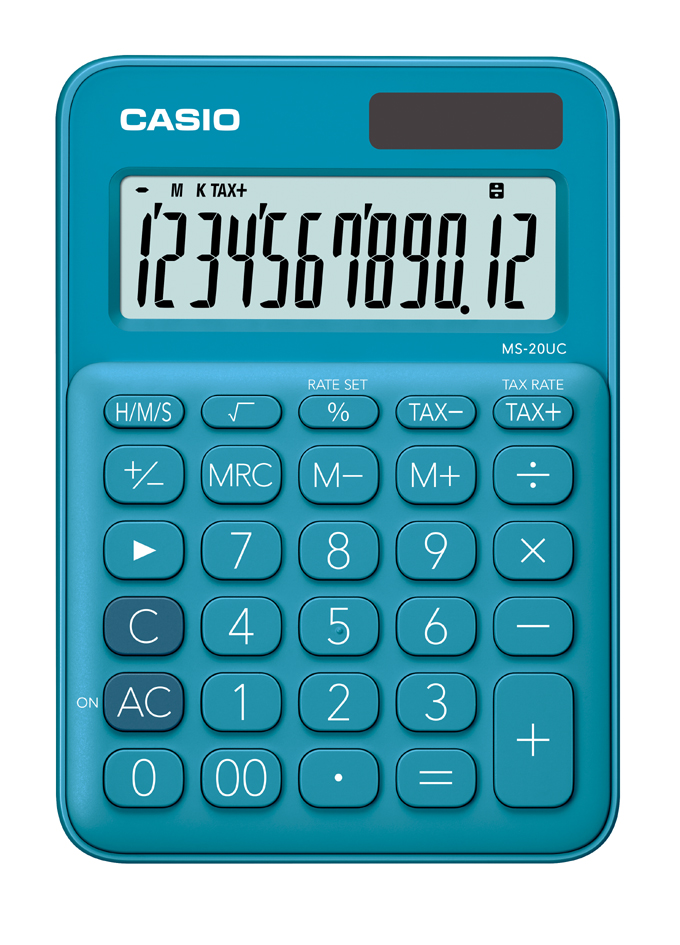 [247857] CALCULADORA CASIO MS-20UC VERDE