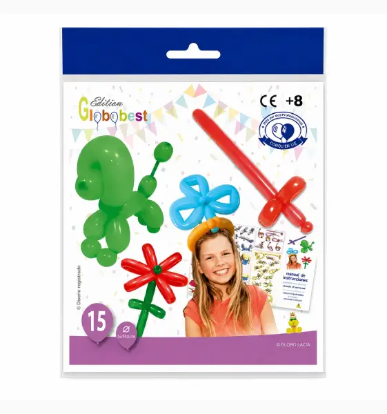 GLOBOS PARA MODELAR BOLSA DE 100u