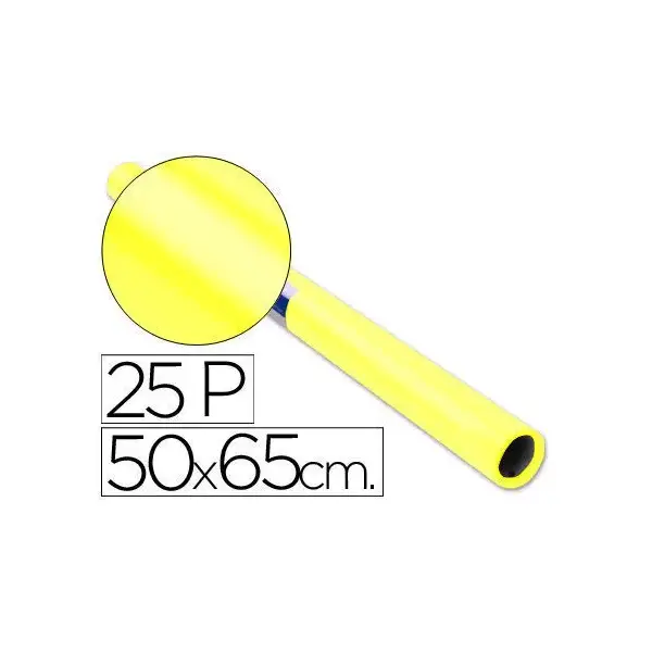 [600227] ROLLO PAPEL CHAROL (Amarillo)