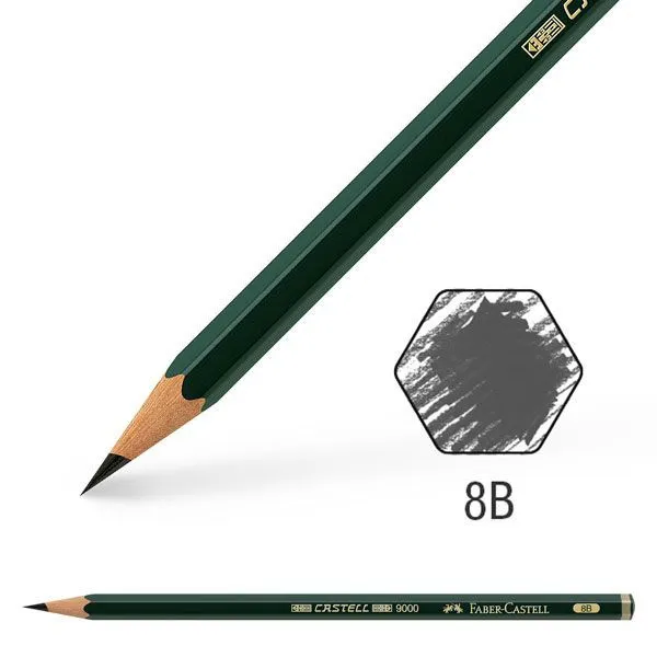 LÁPIZ GRAFITO FABER 9000
