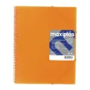 CARPETA ESPIRAL MAXIPLAS A4 20 FUNDAS