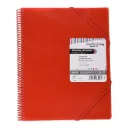 CARPETA ESPIRAL MAXIPLAS A4 40 FUNDAS