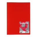CARPETA POLIPLAS A4 10 FUNDAS