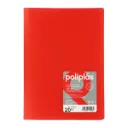 CARPETA POLIPLAS A4 20 FUNDAS