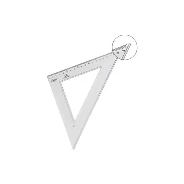 [700228] ESCUADRA ESCOLAR IRROMPIBLE FAIBO (25cm)