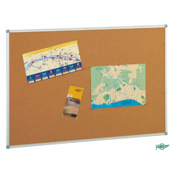 TABLERO CORCHO TAPIZADO 90x150