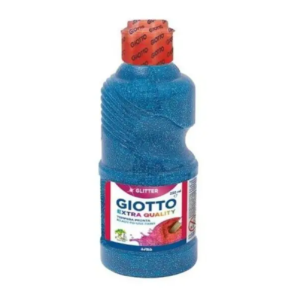 [70163] TEMPERA GIOTTO PURPURINA 250ml (Azul)