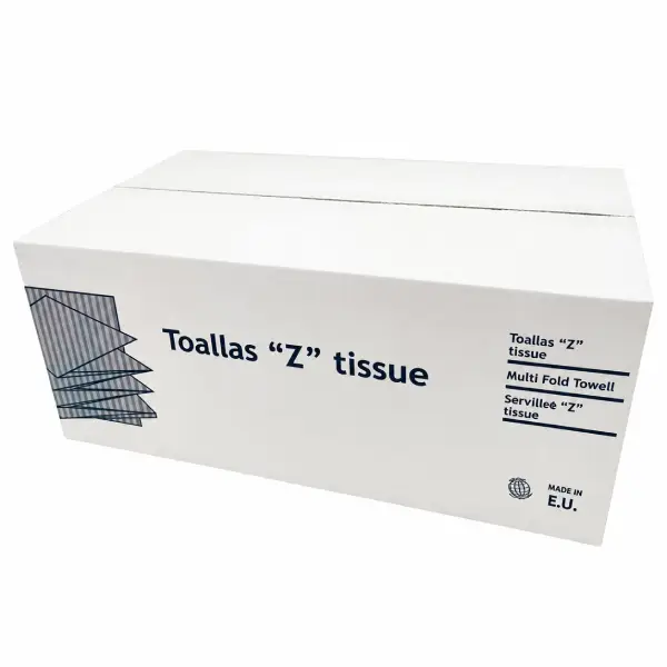 TOALLA DE PAPEL SECAMANOS Z ECOPASTA 2 CAPAS