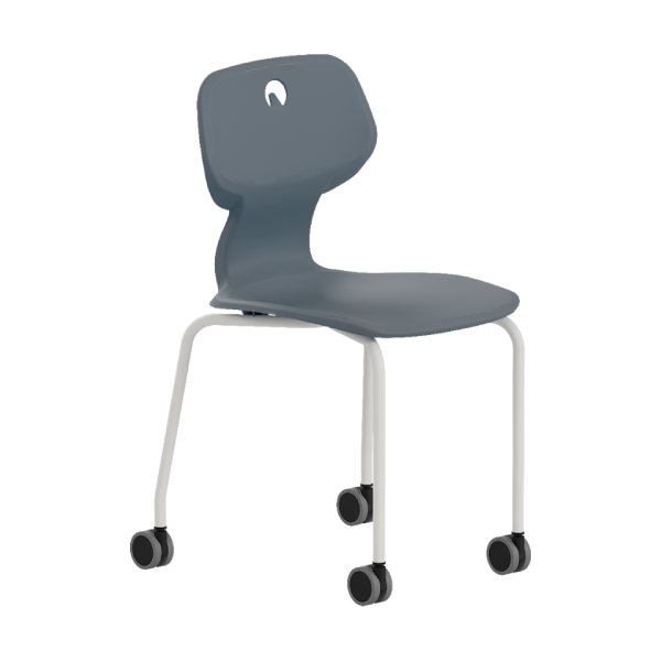 [DG10969] SILLA ESCOLAR SOFT R CON RUEDAS (Grafito, T4)