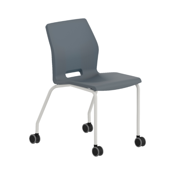 [DG10989] SILLA ESCOLAR SLIM R con RUEDAS (Grafito, T4)