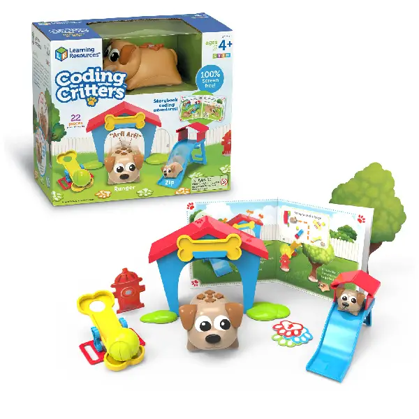 [74795] ROBOT CODING CRITTERS RANGER Y ZIP - SET ACTIVIDADES DE PROGRAMACIÓN