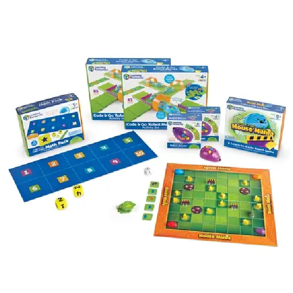 [74793] ROBOT MOUSE CODE & GO - SET DE PROGRAMACIÓN PARA AULA