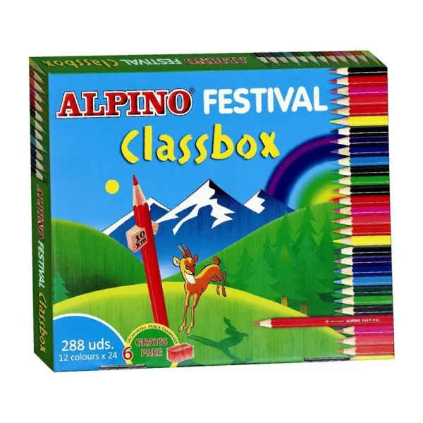 [649445] LÁPIZ ALPINO ClassBox 288 COLORES
