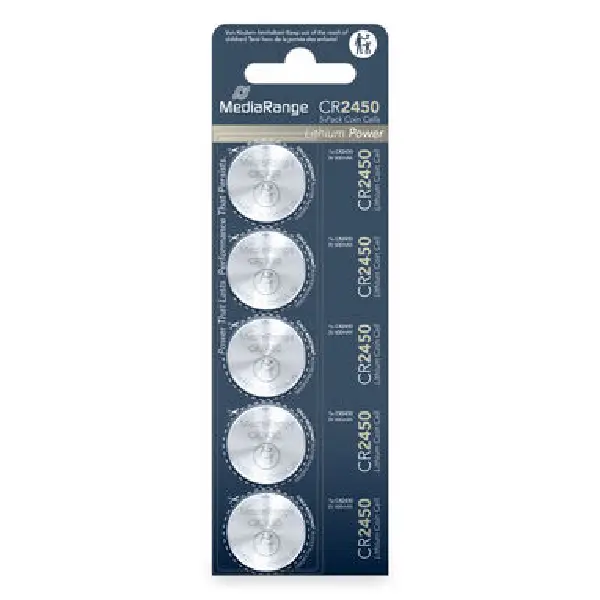 PILA LITIO MEDIARANGE CR-2450 Pack 5u