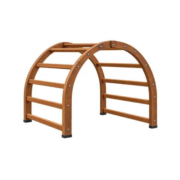 RINCÓN DE CALMA CON ARCO DE MADERA PARA PATIO - PEQUEÑO