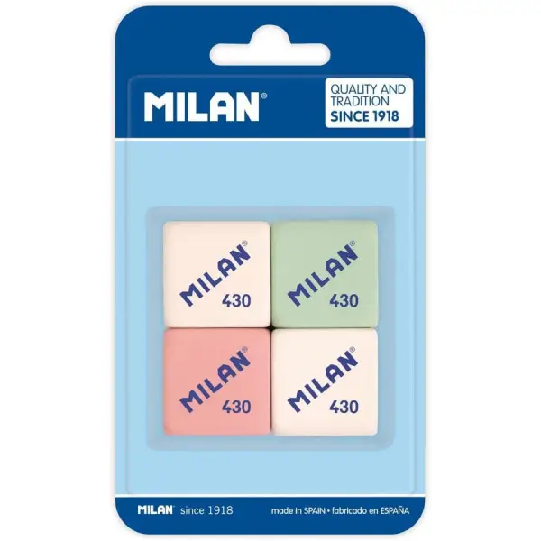 GOMA BORRAR MILAN 430 ESTUCHE 4u