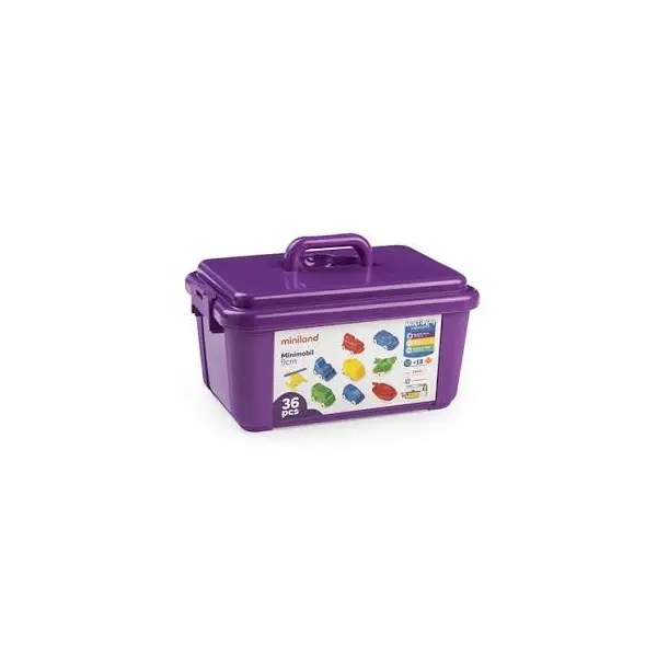 [826221] MINIMOBIL 9cm 36u CONTENEDOR