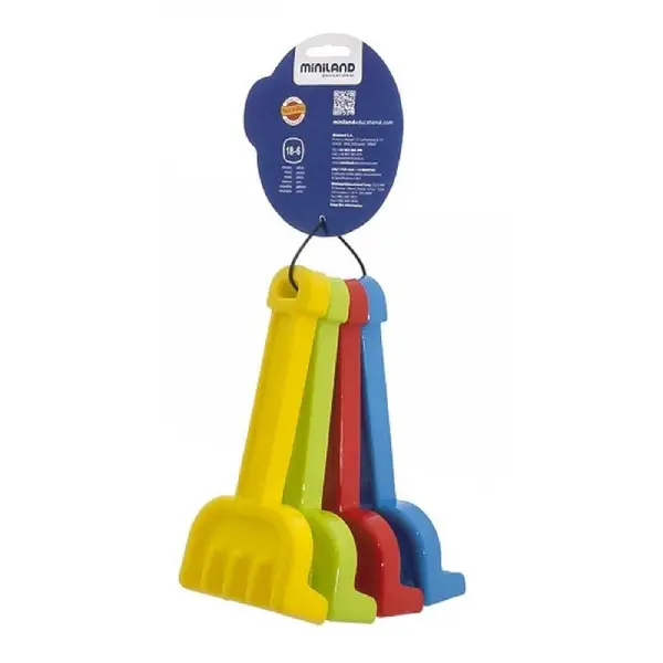 SET 4 RASTRILLOS MINILAND 20cm