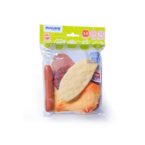 [825918] JUEGO ALIMENTOS FIAMBRE Bolsa 16u