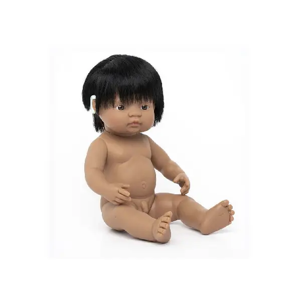 MUÑECO LATINO IMPLANTE COCLEAR 38cm