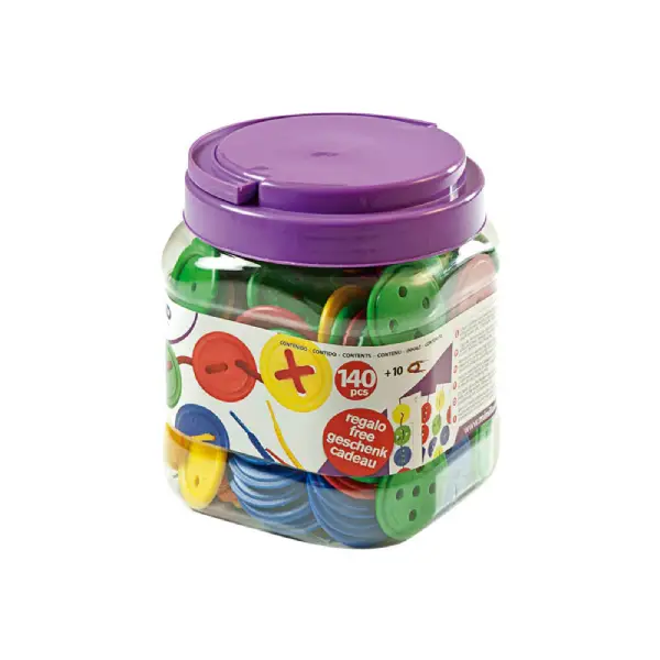 [722339] BOTONES ENSARTABLES 140 Piezas