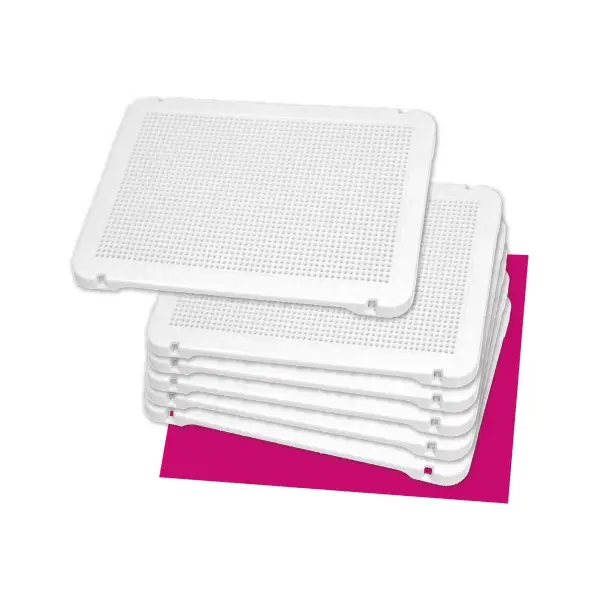 PEGS PLACA BLANCA Pack 6