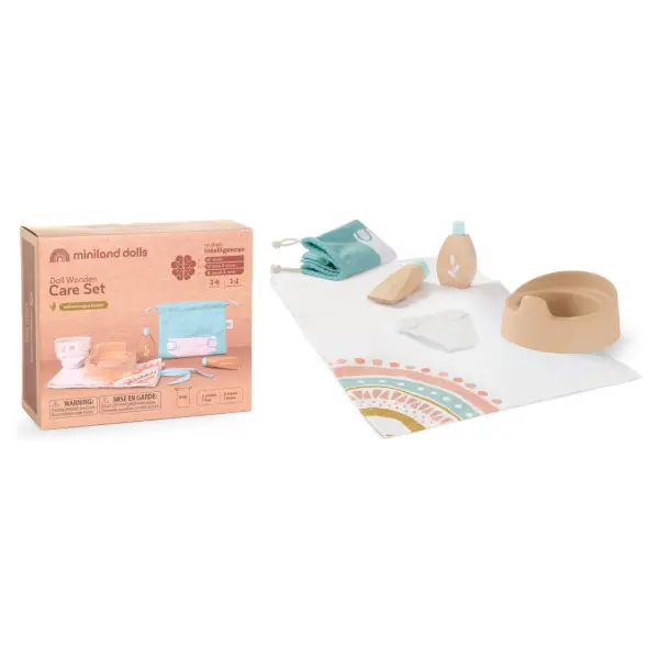 ECO SET HIGIENE MADERA MUÑECOS