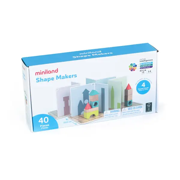RETOS DE CONSTRUCCIÓN EN 2D Y 3D - SHAPE MAKERS
