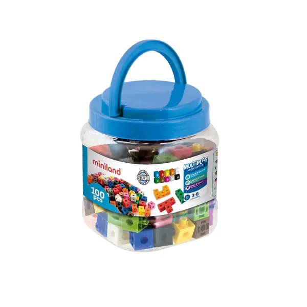 [70213] CUBOS ENCAJABLES DE CONTEO 2x2 100 Piezas