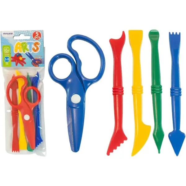 SET HERRAMIENTAS MODELADO PARA PASTA BLANDA 14cm