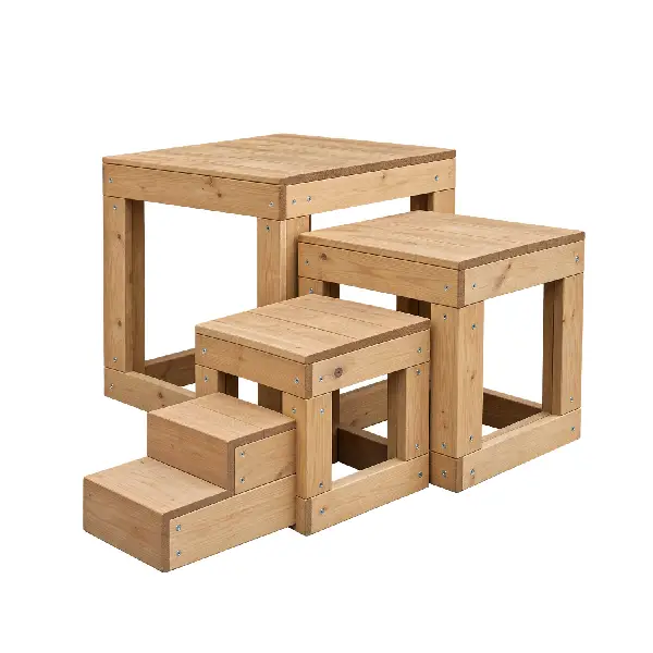 CUBOS GIGANTES DE ESCALADA 4 Piezas