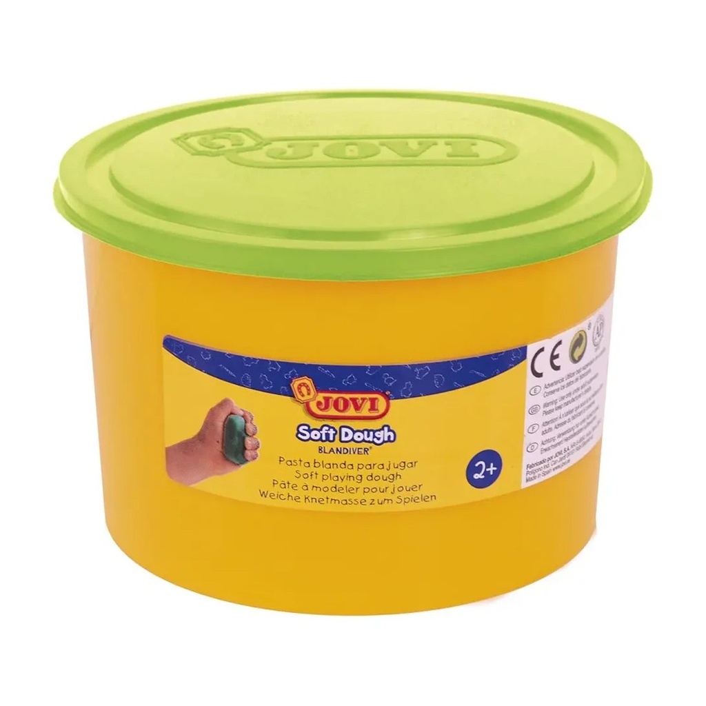 PASTA BLANDA JOVI BLANDIVER NEÓN VERDE BOTE DE 460gr