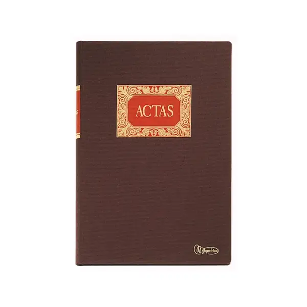 [001182] LIBRO DE ACTAS 100 HOJAS