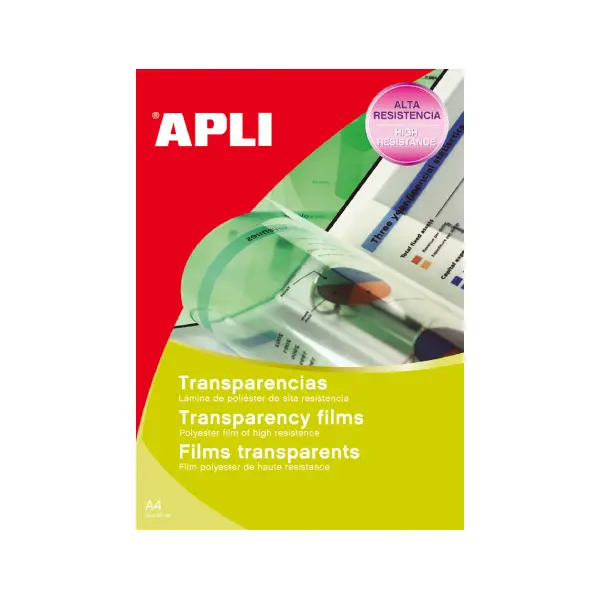 TRANSPARENCIAS A4 PARA MESA DE LUZ - IMPRESORA INK-JET