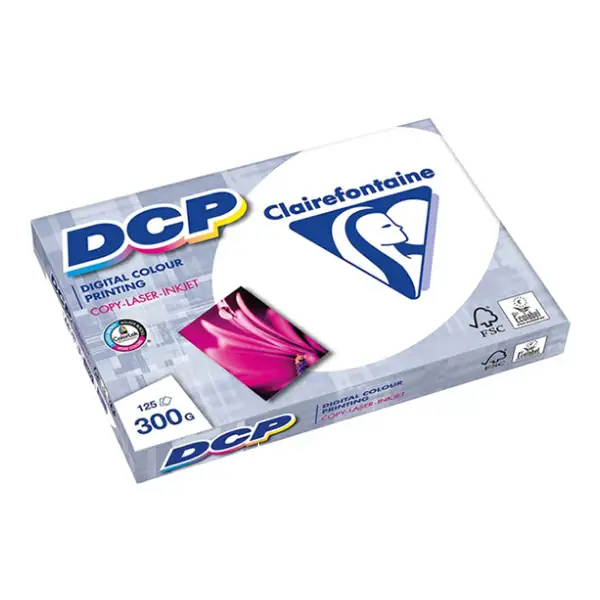 PAPEL BLANCO A4 CLAIREFONTAINE 300gr 125h