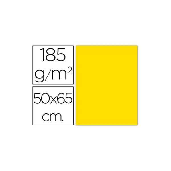 CARTULINA A3 IRIS AMARILLO GUALDA Paquete de 50u