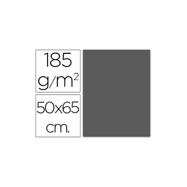 CARTULINA A3 IRIS GRIS PLOMO Paquete de 50u