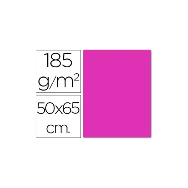 CARTULINA A4 IRIS FUCSIA Paquete de 50u