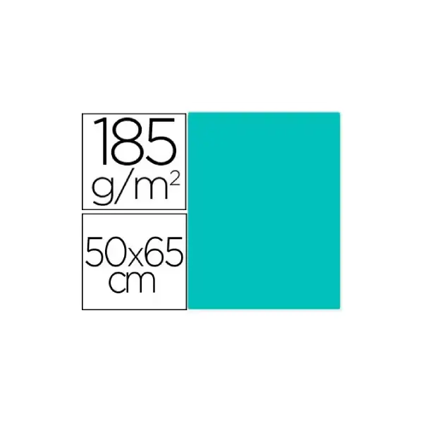 CARTULINA A4 IRIS VERDE MENTA Paquete de 50u