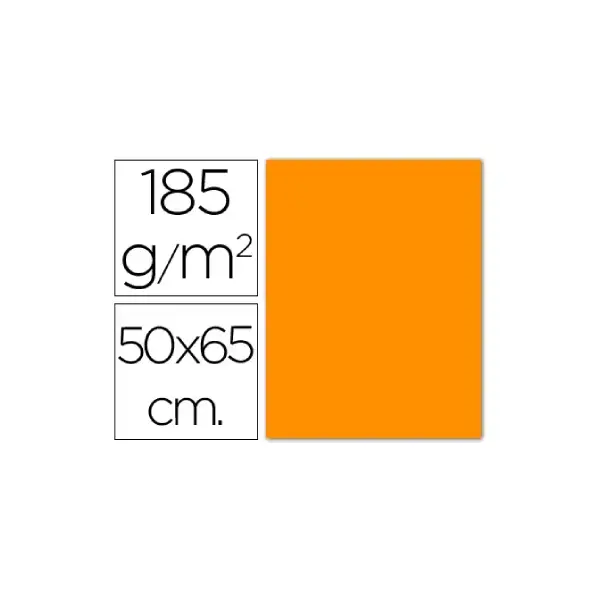 CARTULINA A4 IRIS NARANJA Paquete de 50u