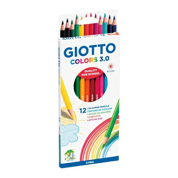 [700051] LÁPIZ GIOTTO COLORS 3.0 12 COLORES