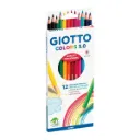 LÁPIZ GIOTTO COLORS 3.0 12 COLORES
