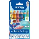 LÁPIZ LYRA GROOVE TRIPLE 1 6 COLORES