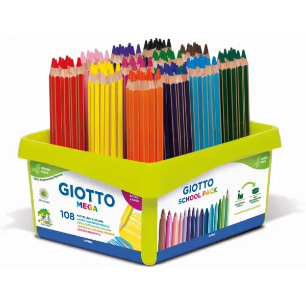 [649406] LÁPIZ MEGA SchoolPack 108u